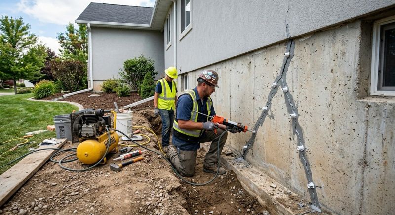 Foundation Crack Sealing in Fort Collins, CO